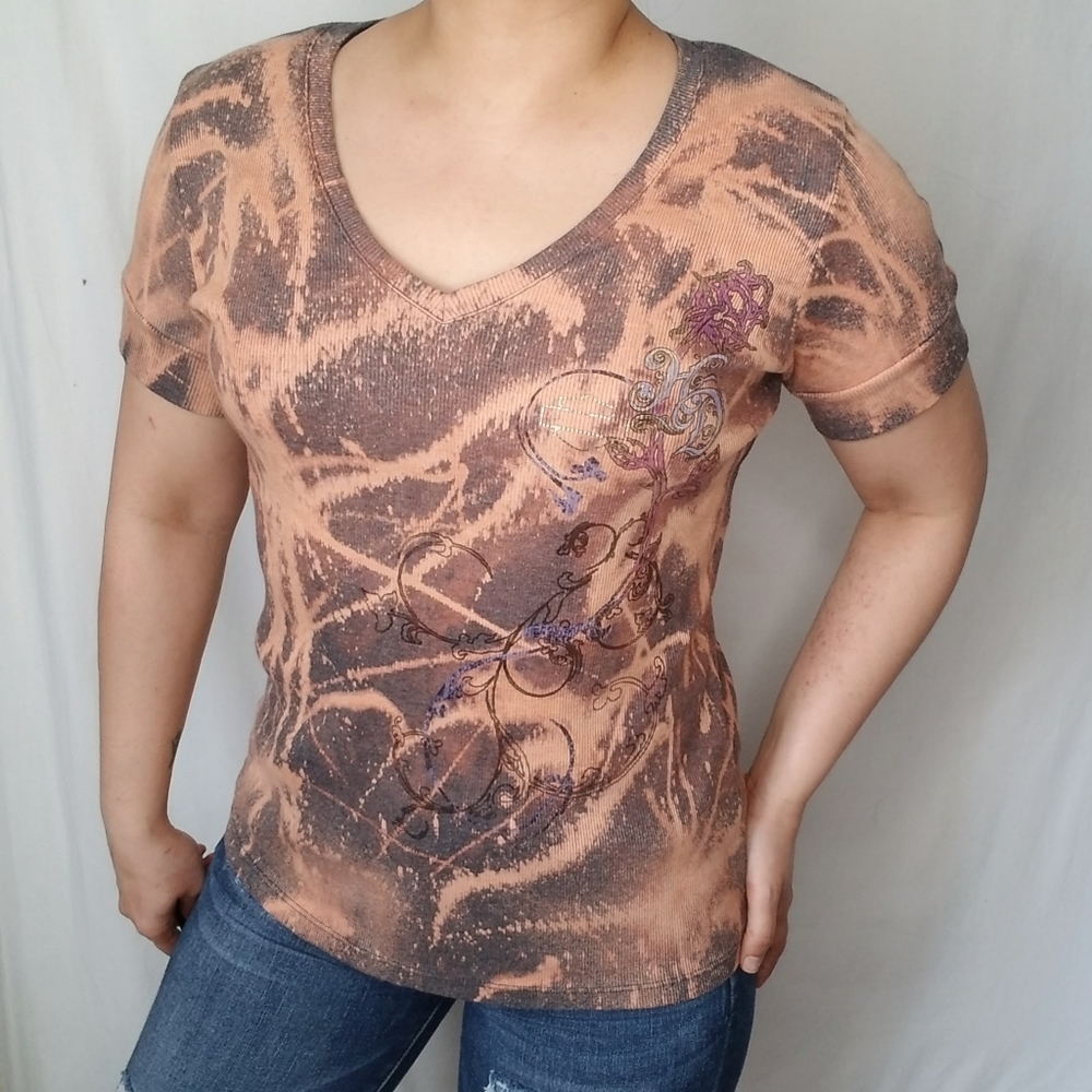 Harley Davidson | Custom Bleach Graceland TN Tee